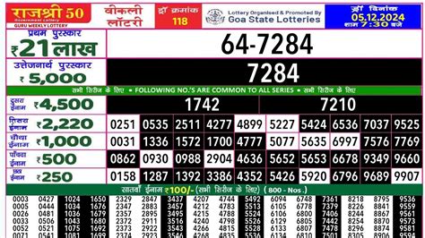 rajshree 50 guru weekly lottery result today live|Rajshree Magic 50 Guru Weekly live 5:00 PM 04/03/2021 .